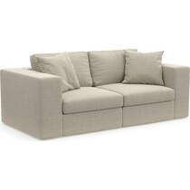 collin light brown sofa   
