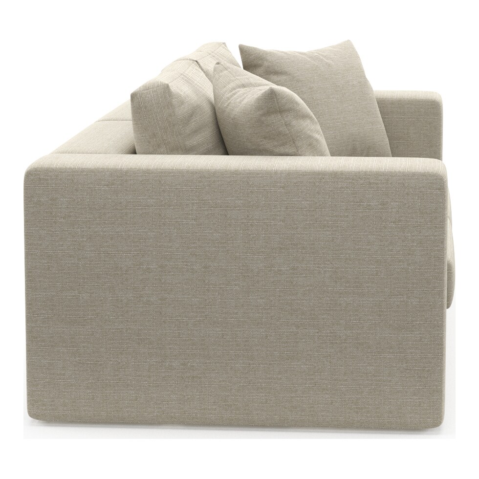 collin light brown sofa   