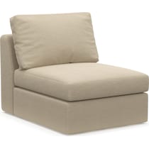 collin neutral armless chair   