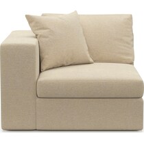 collin neutral left arm facing chair   