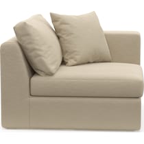 collin neutral right arm facing chair   