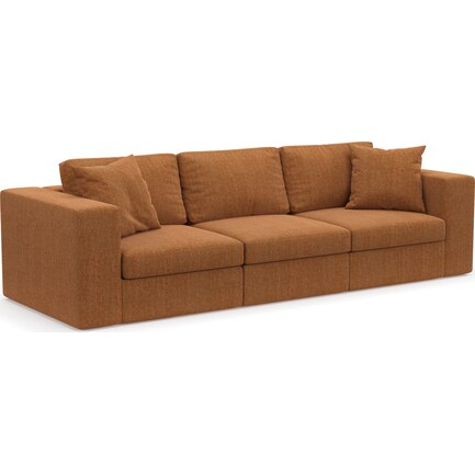 Collin Hybrid Comfort 3-Piece Sofa - Contessa Ginger
