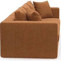 collin orange sofa   