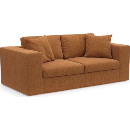 Collin Hybrid Comfort 2-Piece Sofa - Contessa Ginger