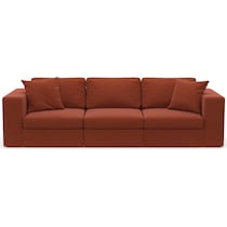 collin red sofa   