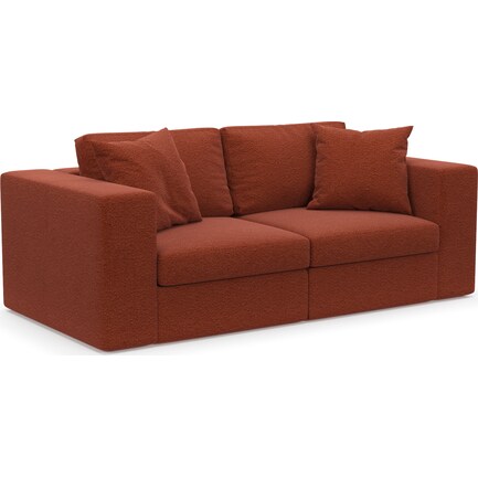 Collin Hybrid Comfort 2-Piece Sofa - Bloke Clay