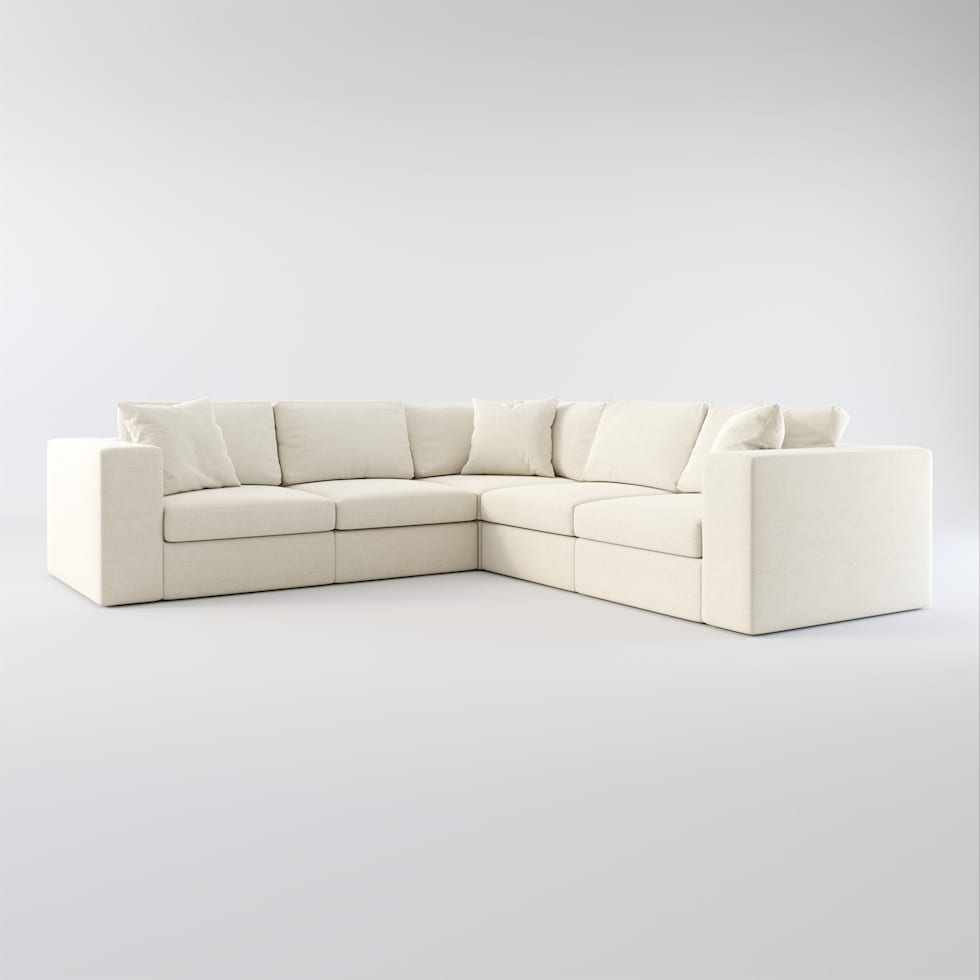 collin white  pc sectional   