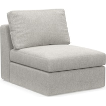 collin white armless chair   
