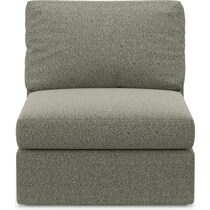 collin white armless chair   
