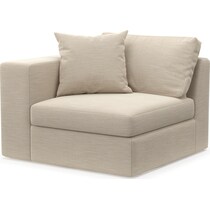 collin white left arm facing chair   