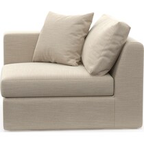 collin white left arm facing chair   