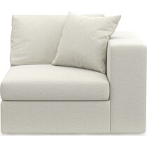 collin white right arm facing chair   