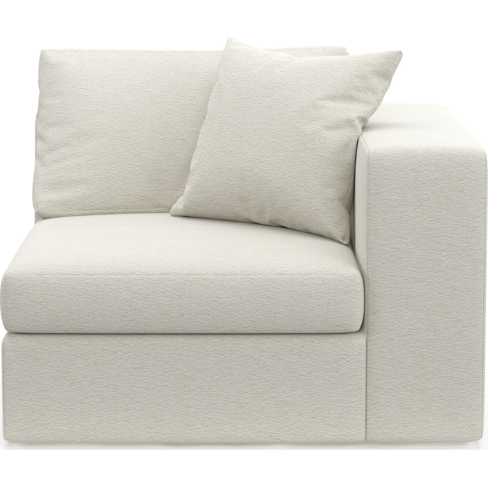 collin white right arm facing chair   