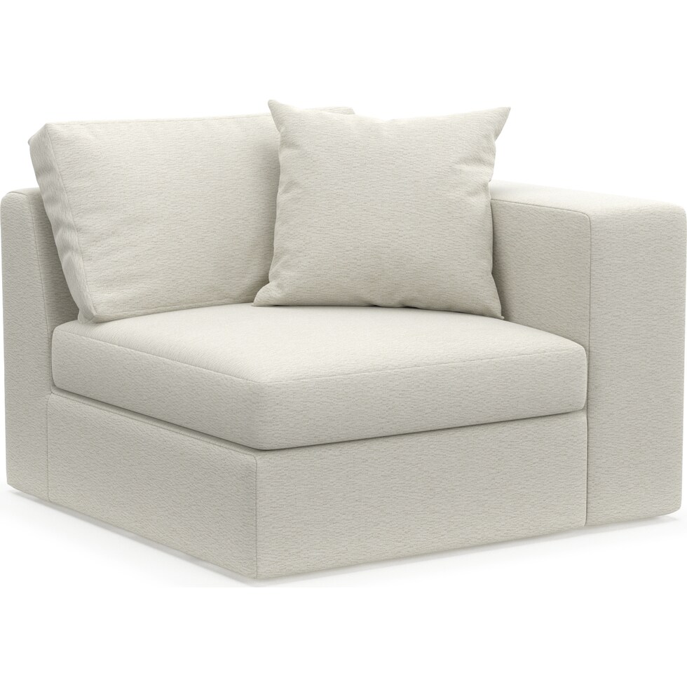 collin white right arm facing chair   