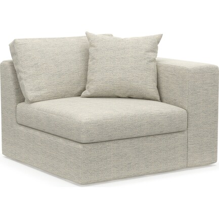 Collin Foam Comfort Right-Facing Chair - Merino Chalk