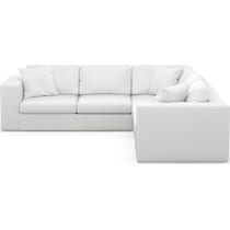 collin white sectional   