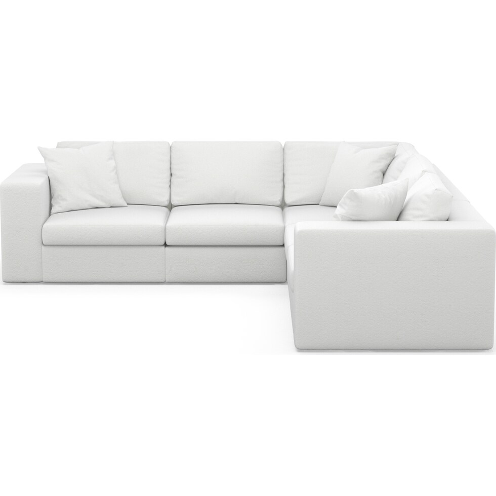collin white sectional   