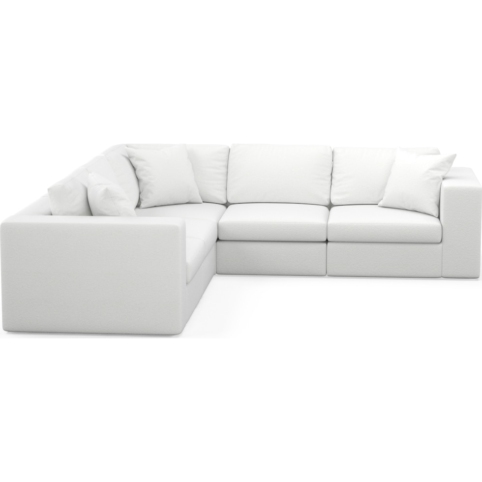 collin white sectional   