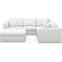 collin white sectional   