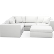 collin white sectional   