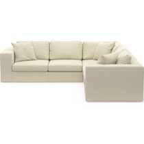 collin white sectional   