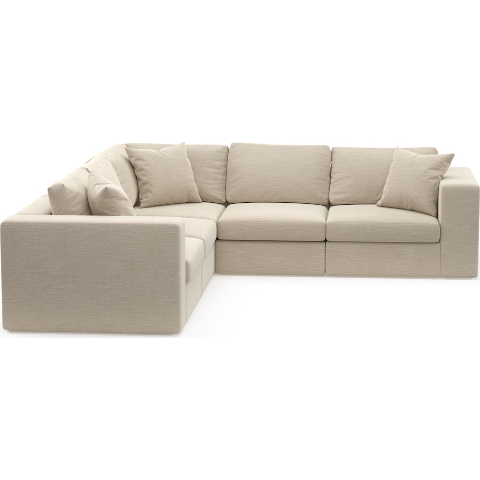 collin white sectional   