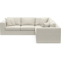 collin white sectional   