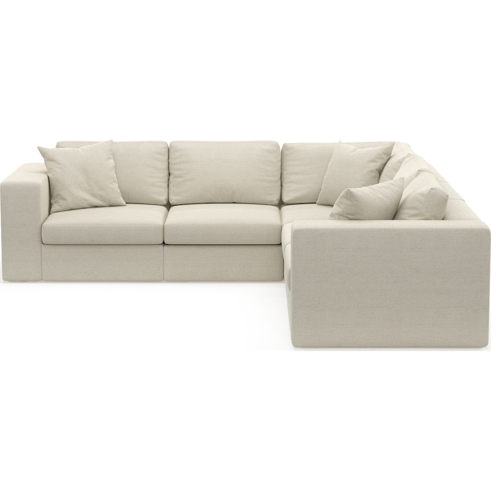 collin white sectional   