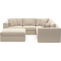 collin white sectional   