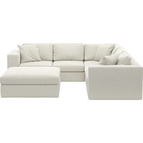 collin white sectional   
