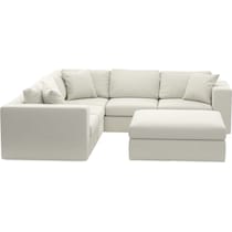 collin white sectional   