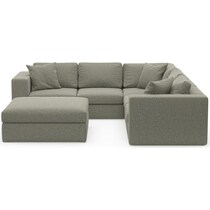 collin white sectional   