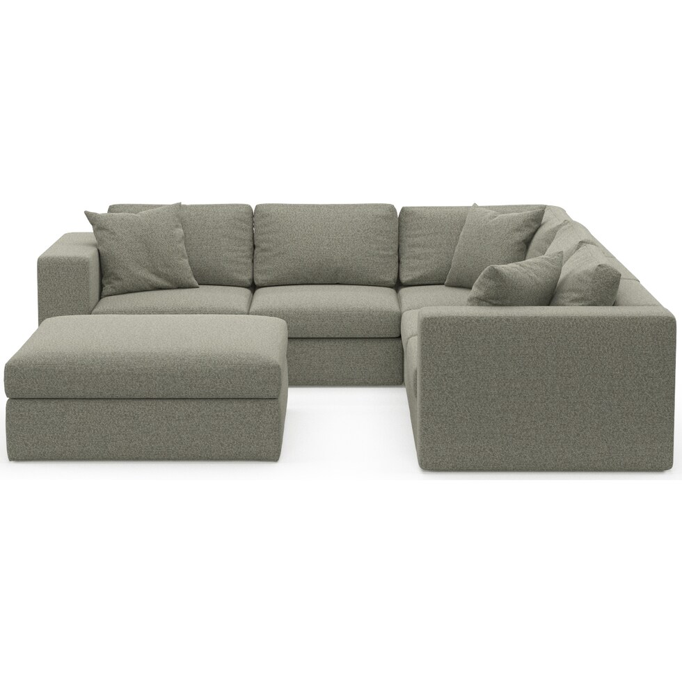collin white sectional   