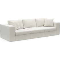 collin white sofa   