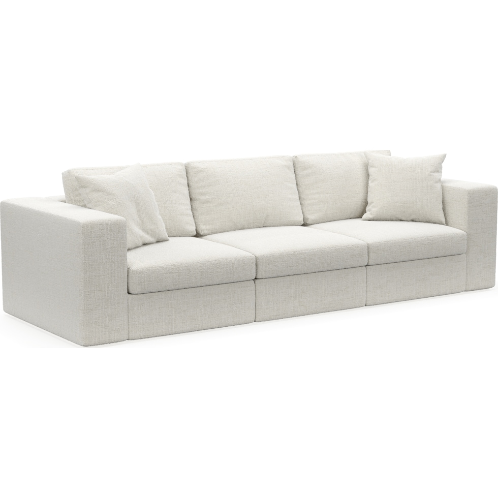 collin white sofa   