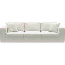 collin white sofa   