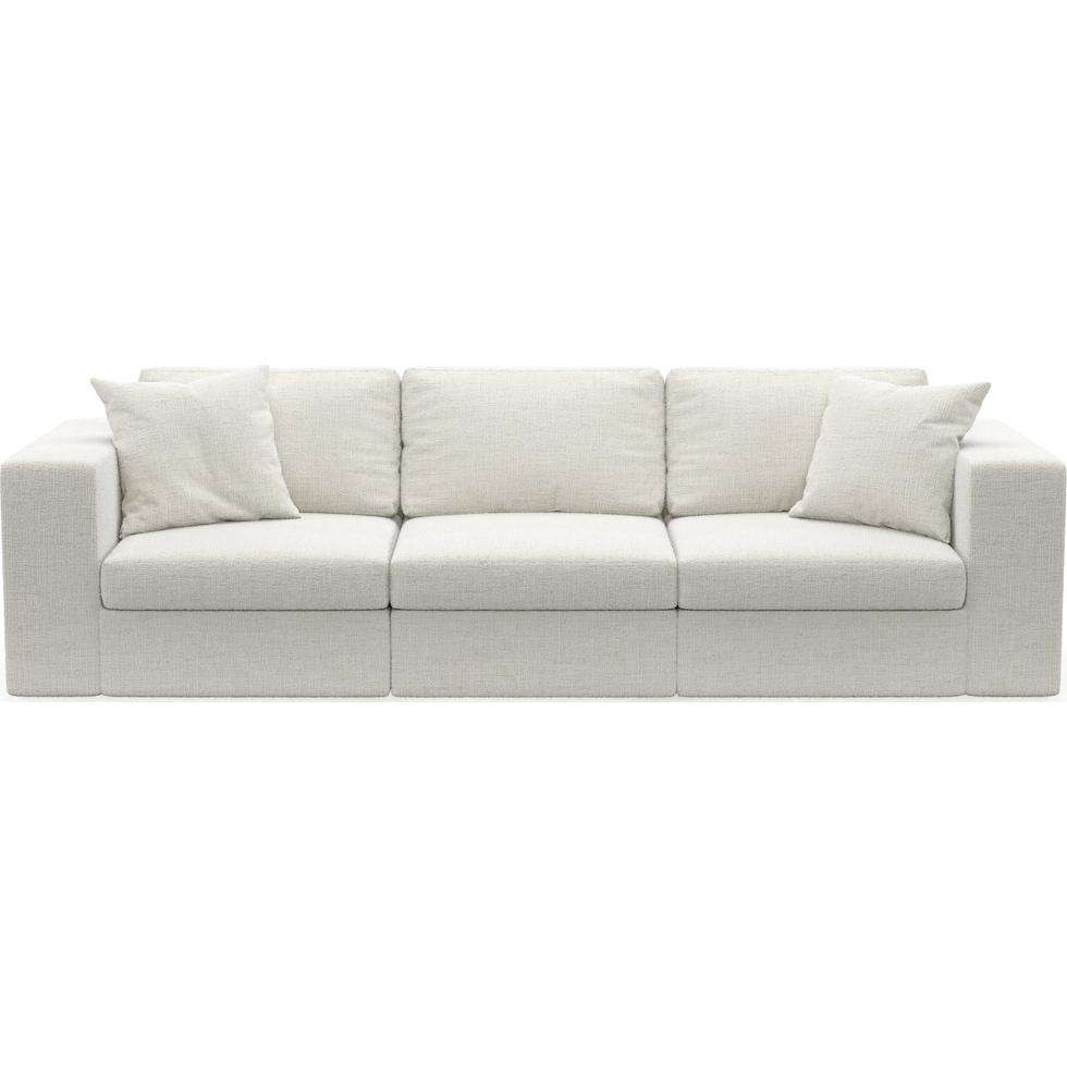 collin white sofa   