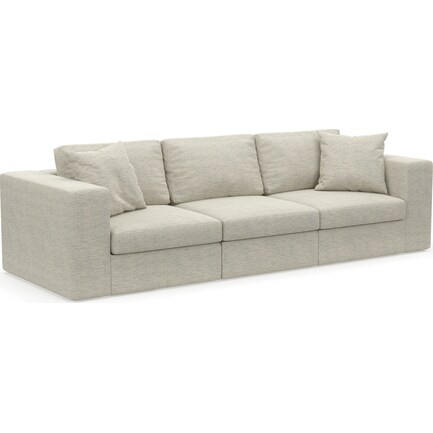 Collin Hybrid Comfort 3-Piece Sofa - Merino Chalk