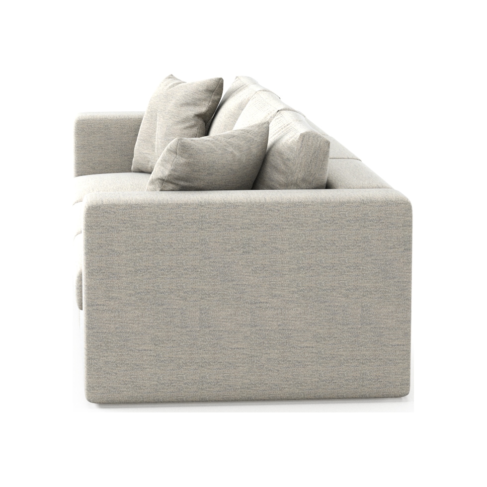 collin white sofa   