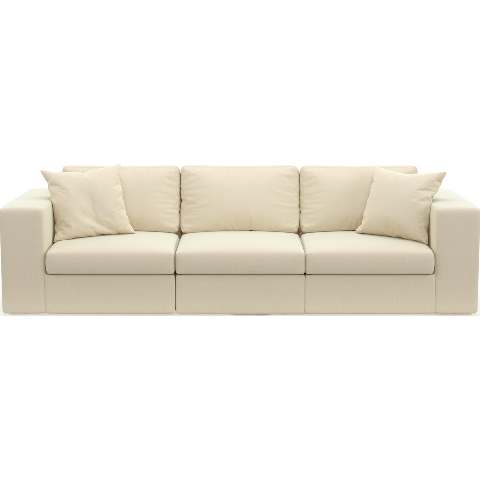 collin white sofa   