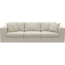 collin white sofa   