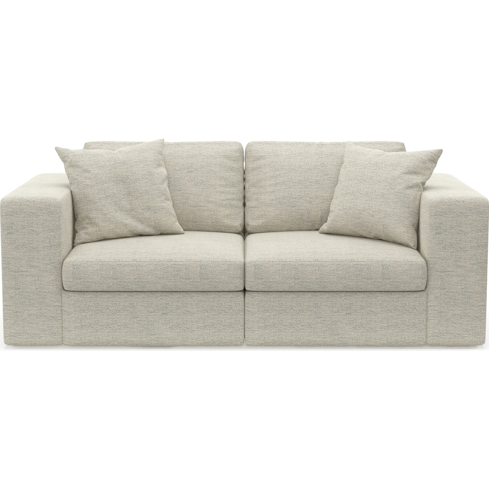 collin white sofa   