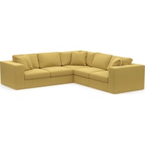 collin yellow sectional   
