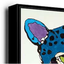 colorful cat multicolor wall art   