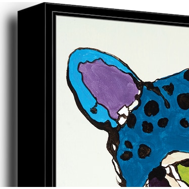 Colorful Cat 38” x 50” Wall Art
