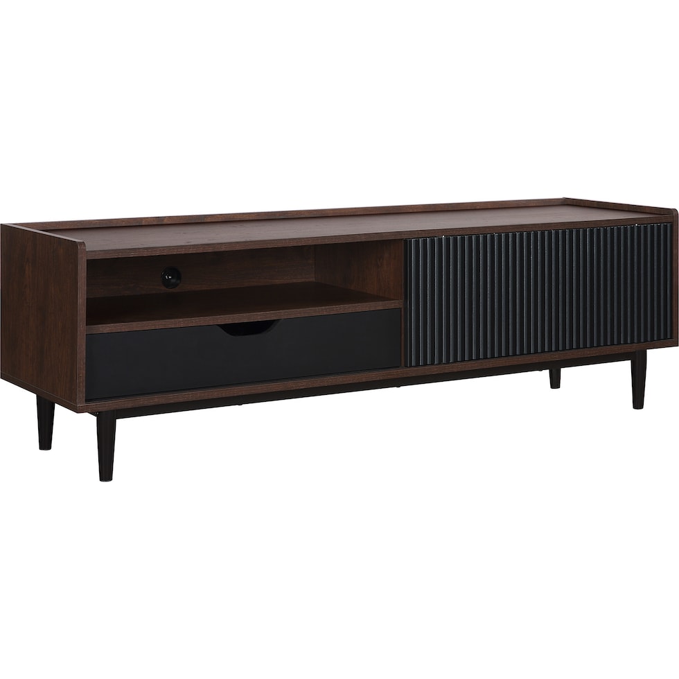 colter black tv stand   