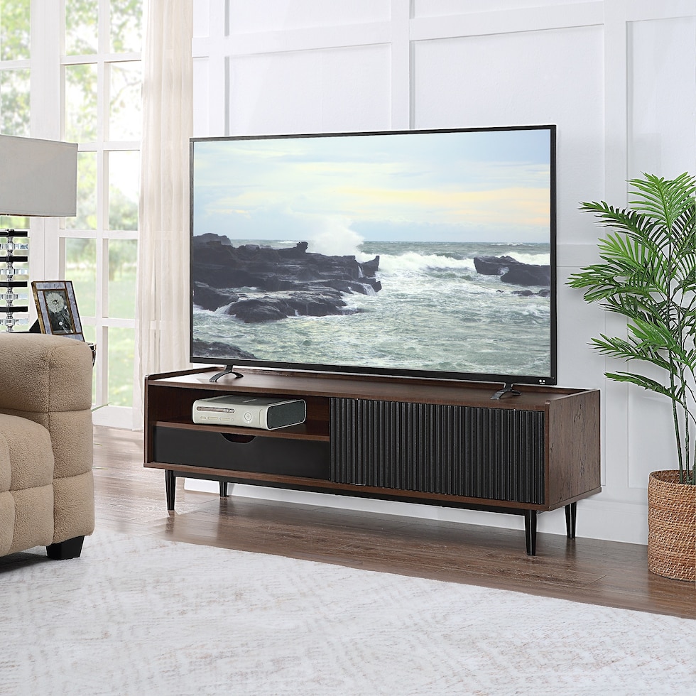 colter black tv stand   