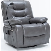 colton gray recliner   