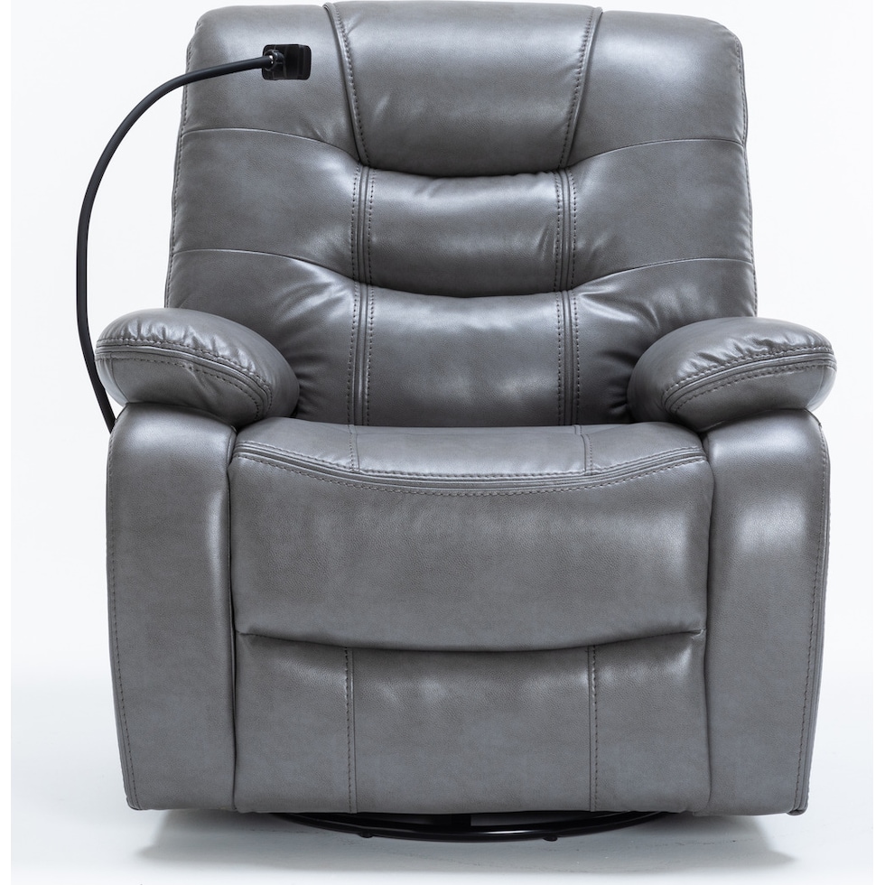 colton gray recliner   