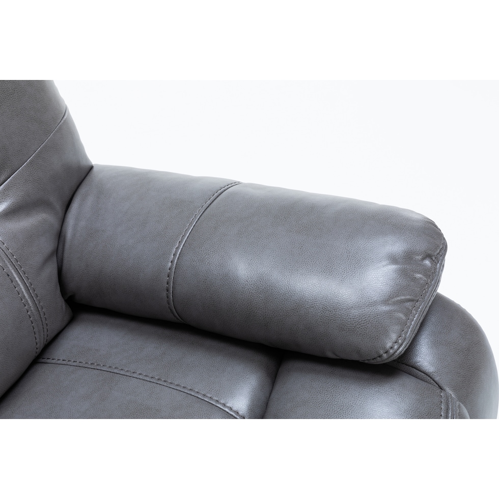 colton gray recliner   